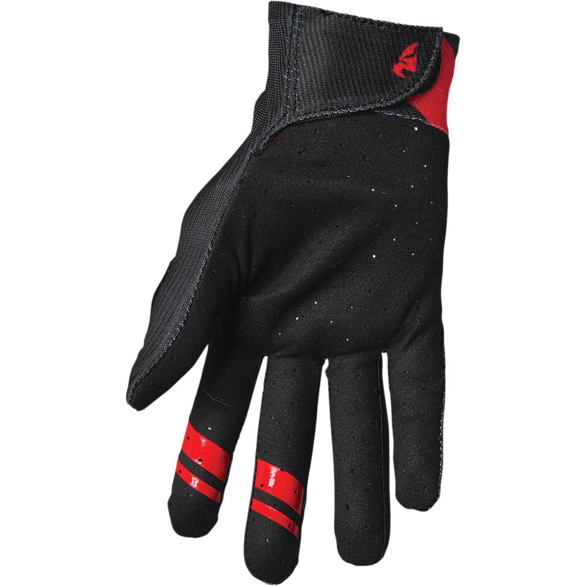 THOR Intense MTB Dart Gloves Black/Red 2023 Model