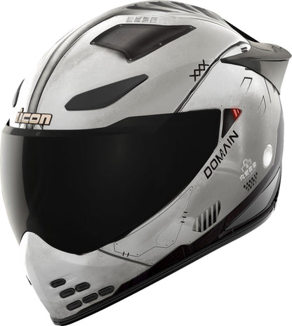 ICON Domain™ Future Proof Gray Motorcycle Helmet