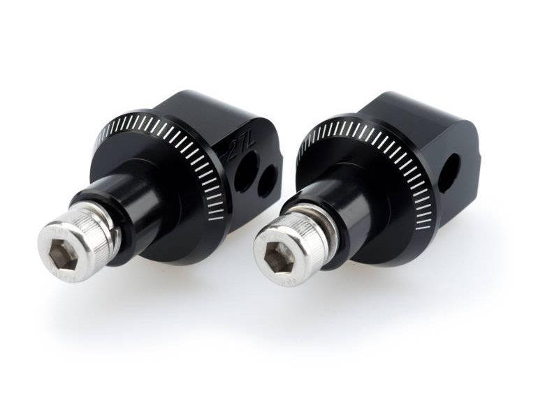 Puig Pillion Footpeg Adaptors Black 6054N