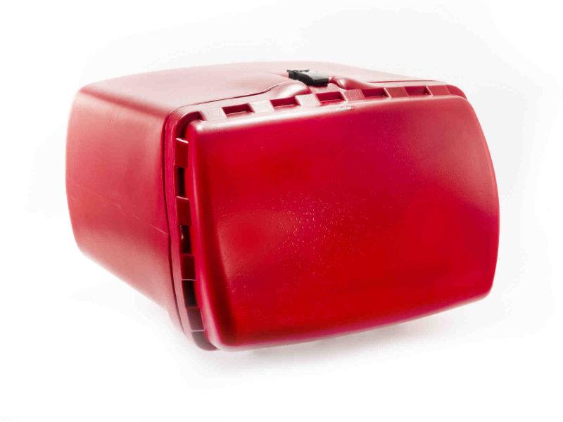 PUIG 90 Litre Maxi Top Box w/ Lock Red Universal 0468R