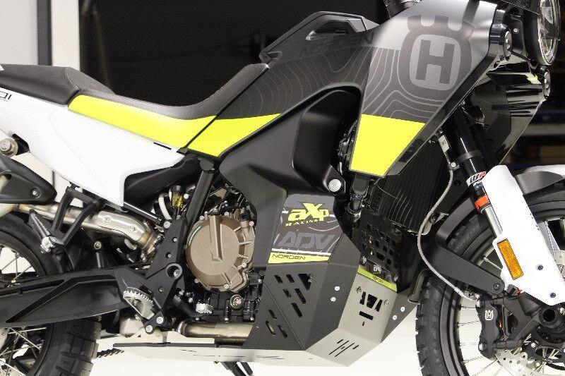 AXP Racing Skid Plate Black One Piece For Husqvarna Norden 2022-2026 Ax1622