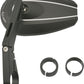 Daytona Bar End Mirror Black Aluminum Side View D-MIRROR-6 Long 89723