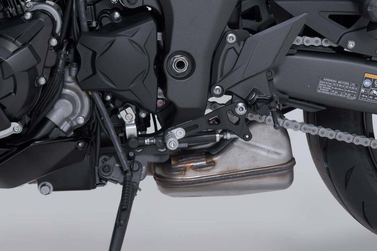 SW-Motech Gear Lever For Kawasaki Z 1100 2026 Black, Silver FSC.08.065.10000