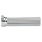 Biltwell Whiskey Throttle Tube 1" - Silver V-Twin Motorcycle