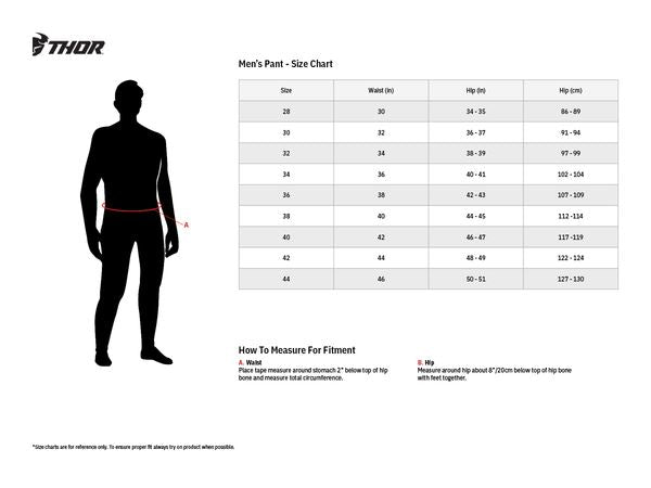 THOR Comp MX Motorcross Shorts Mens Underwear Black 2023 Model