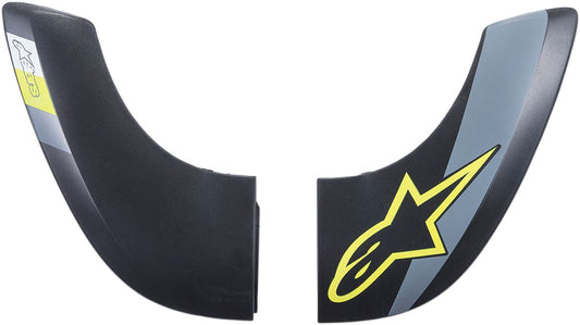 Alpinestars Chin Plate For Bns Tech 2 Grey Black