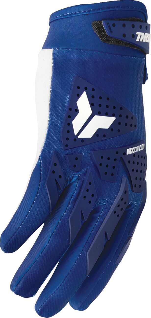 THOR Launchmode XP Gloves White/Blue