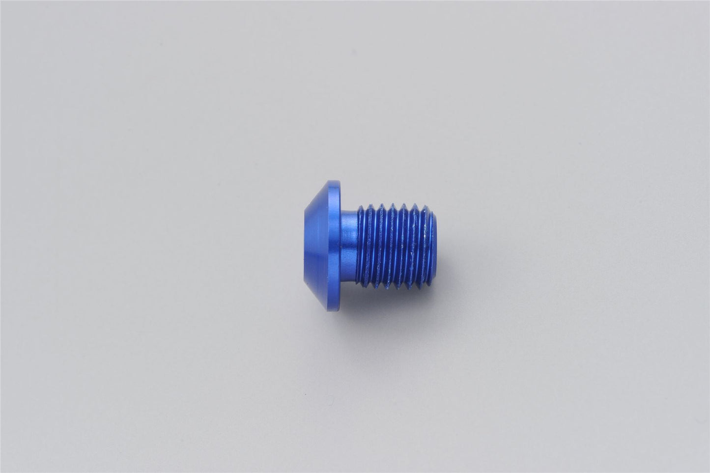 Daytona Mirror Plug Bolt Blue Aluminum M10 x P1.25 Left CNC Hole Plug 99797