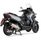 Akrapovic Slip-On Line Muffler Scooter SS/CF For Yamaha MW 300 ABS 21-24 S-Y3SO3-HRSS