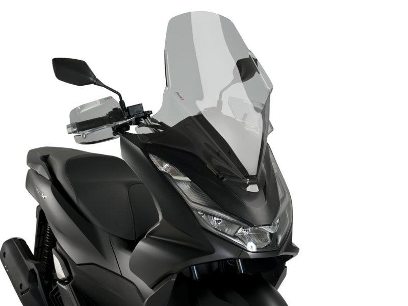 PUIG V-Tech Line Touring Screen Dark Smoke for Honda PCX 125 21-24 20637F