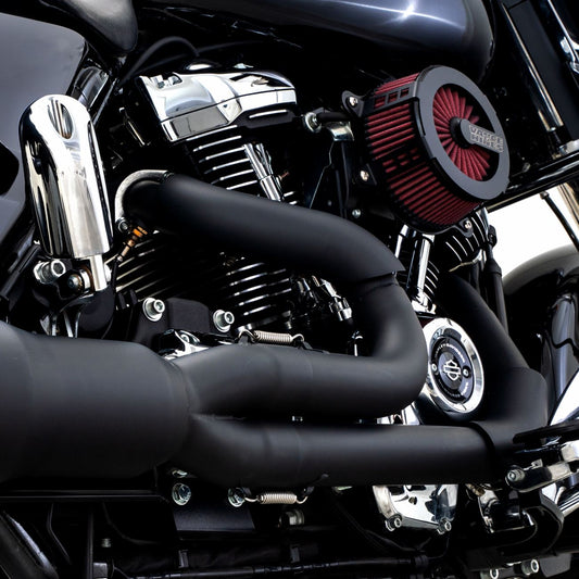 Vance & Hines Hi-Output RR Heat Shield Kit Stainless Steel Black 60025