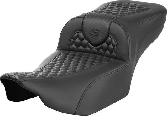 Saddlemen Roadsofa Saddlehyde Seat Extended Reach Without Backrest For Harley Davidson FLTRXSE 1977 ABS 23-24 823-07-19000