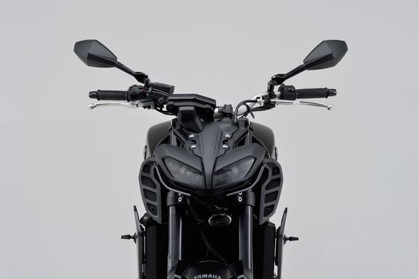 Daytona Black Side View D-MIRROR-12 Stem Set Left Aluminum ABS Mirror 80721