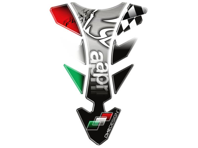 PUIG Aprilia Tank Pad Black Universal 5631N