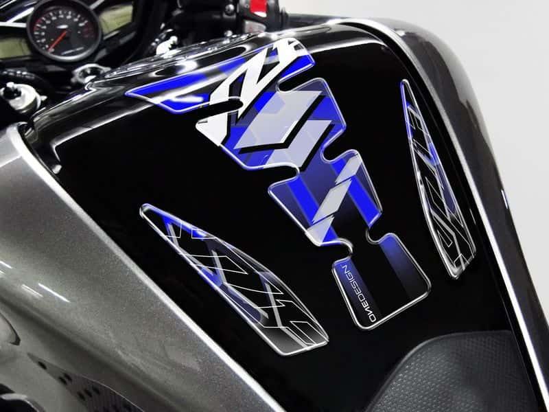 PUIG Wings Tank Pad w/ YZF Logo Red for Yamaha YZF 1000R/600R/750/R1/R6 96-02 4723R