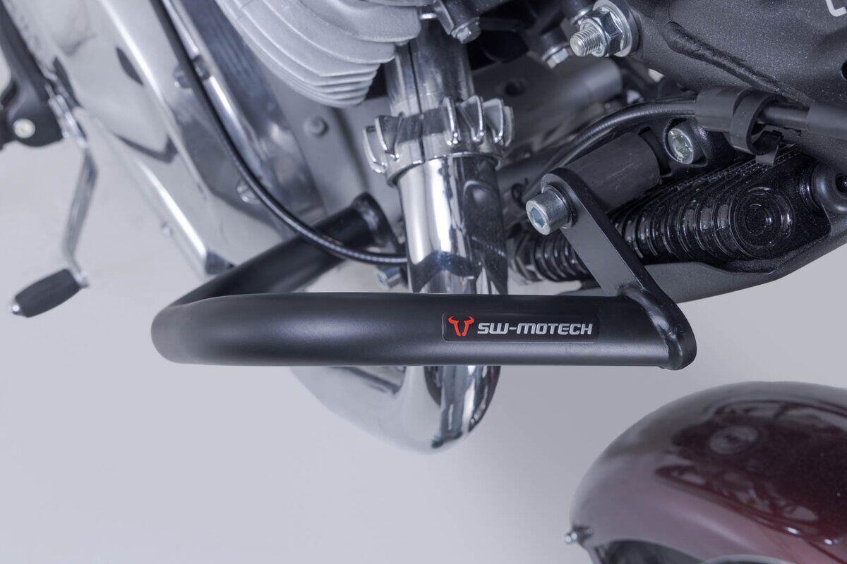 SW MOTECH Crash Bar Black Powder Coated Engine Protection SBL.41.043.10000/B
