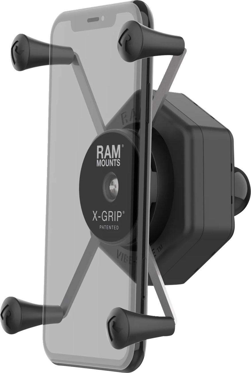 RAM MOUNTS KIT XGRIP WITH VIBE SAFE AND A RAM-HOL-UN10B-462