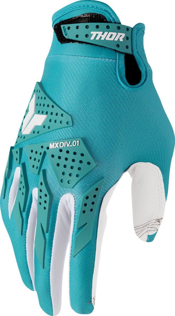 THOR Women's Launchmode XP Gloves Green/Blue