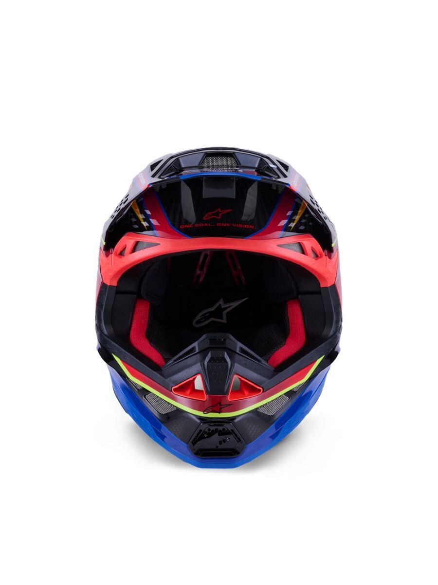 ALPINESTARS Supertech M10 Era MIPS® Helmet BLUE/RED/YL 2025 Model