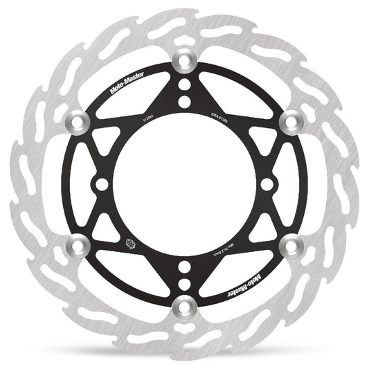 Moto-Master 270 Disc For Kawasaki KX 250 2006-2024 Black Aluminium Each 112084
