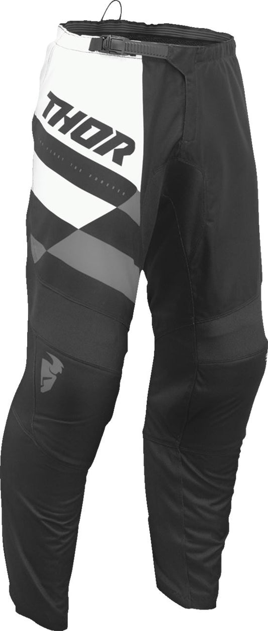 Thor Trousers Sector Youth Black Black/White 24 Model