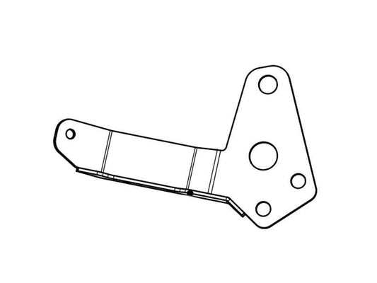 Akrapovic Muffler Bracket SS Silver P-X145