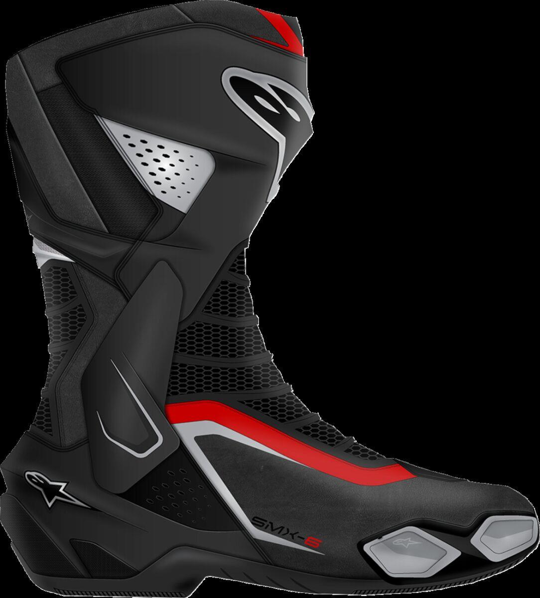 ALPINESTARS SMX-6 V3 Boots Black/Red/Silver