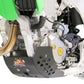 AXP Racing Skid Plate For Kawasaki KX 250 2024-2026 - HDPE 6mm Black AX1742