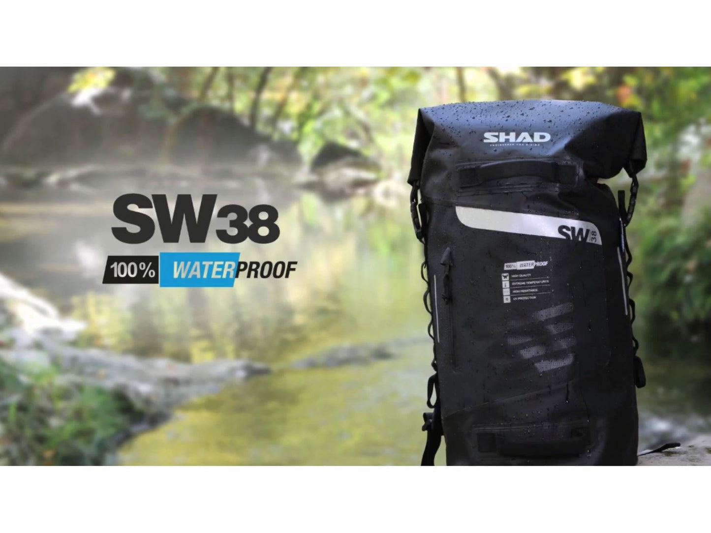 SHAD 100% Waterproof SW38 Tail Bag X0SW38