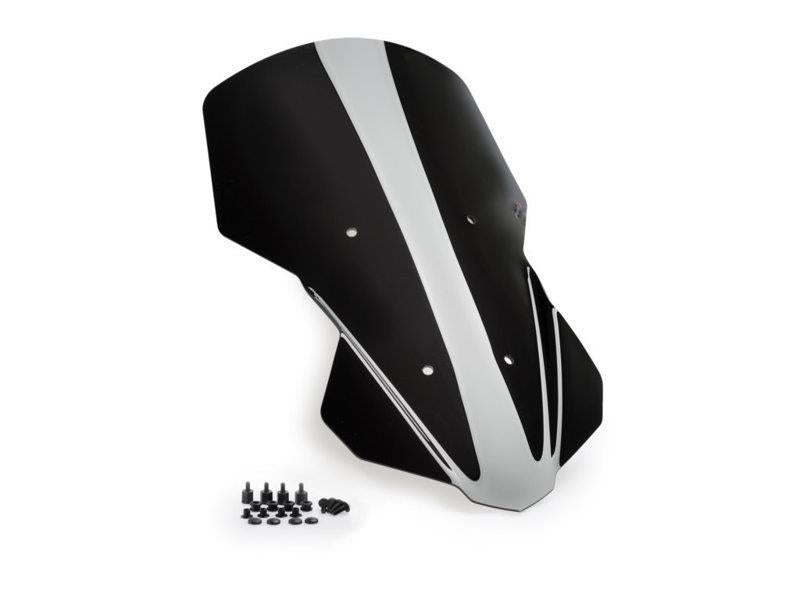 PUIG Touring Screen Black for Yamaha Tracer 7/GT/700/700 GT 20-25 20434N