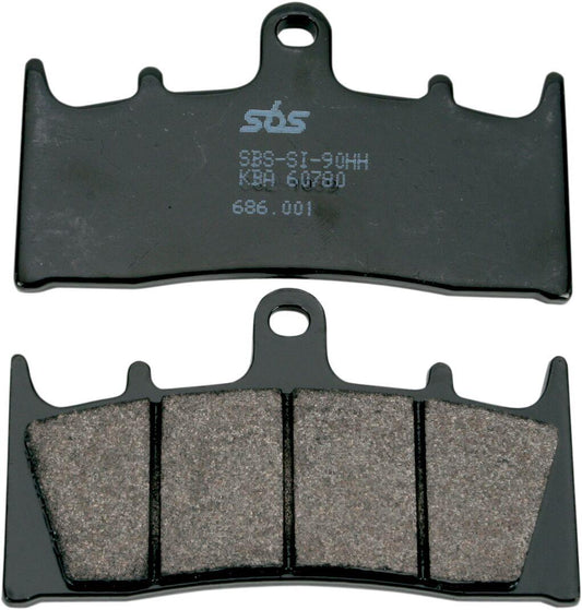 Sbs HS Street Excel Sintered Front Brake Pads For Suzuki GSX 1300 R 93-07 686HS