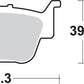 Sbs SI Offroad Sintered Brake Pads For Honda TRX 680 FA 2003-2015 Set of 2 813SI