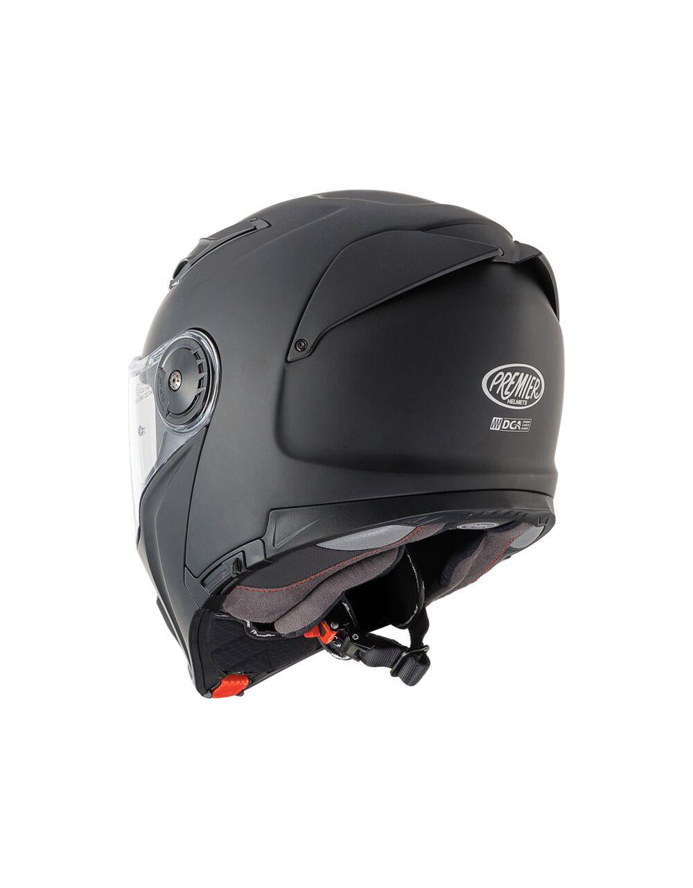 PREMIER HELMETS Land Cruiser U9 BM Black Motorcycle Helmet