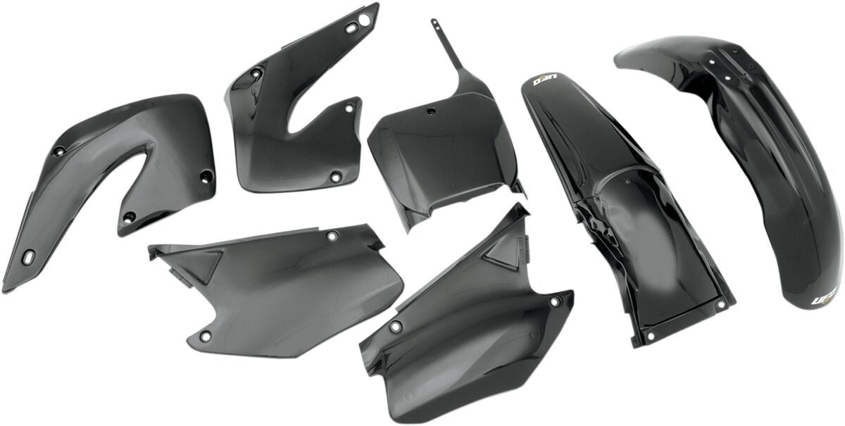UFO COMPLETE BODY KIT HONDA CR125/250 BLACK HOKIT100E-001