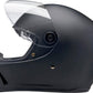 BILTWELL Lane Splitter Flat Black Motorcycle Helmet