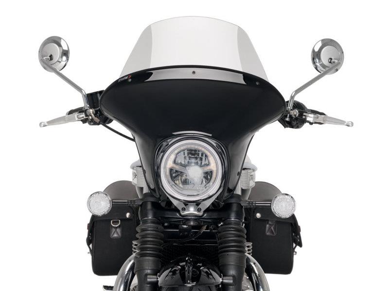 PUIG Batwing Touring Screen Light Smoke for Triumph Bonneville Speedmaster 18-25 21117H
