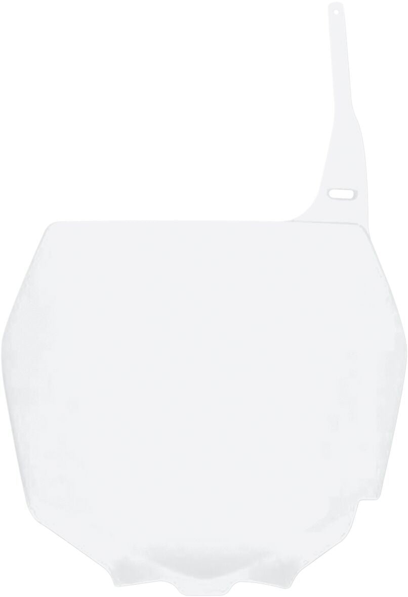 UFO FRONT NUMBER PLATE SUZUKI RM/RMZ WHITE SU03989-041