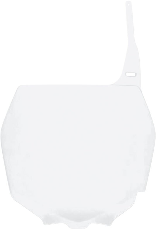 UFO FRONT NUMBER PLATE SUZUKI RM/RMZ WHITE SU03989-041