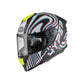 PREMIER HELMETS Hyper White Motorcycle Helmet