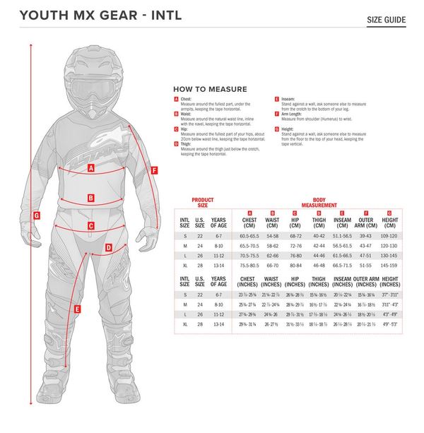 Alpinestars Youth Sequence Kidney Belt Black Red