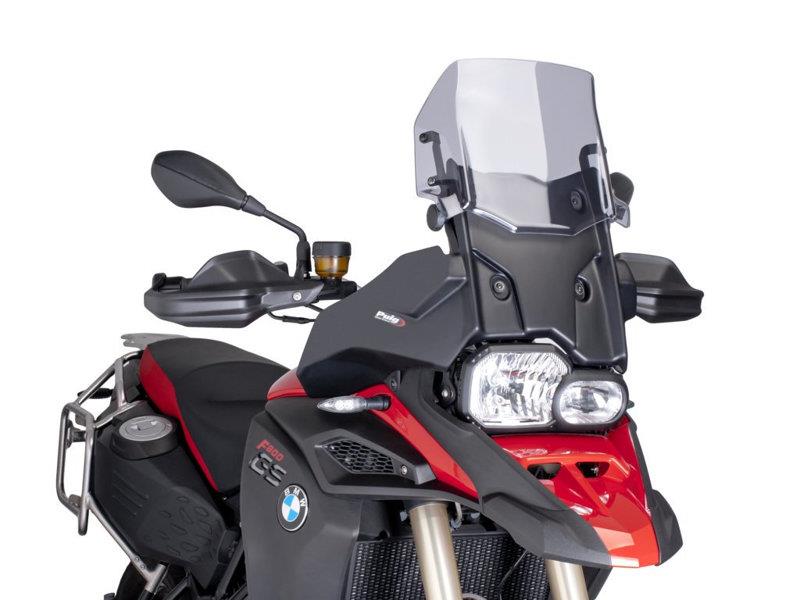 PUIG Adjustable Touring Screen Dark Smoke for BMW F800 GS Adventure 13-23 7307F