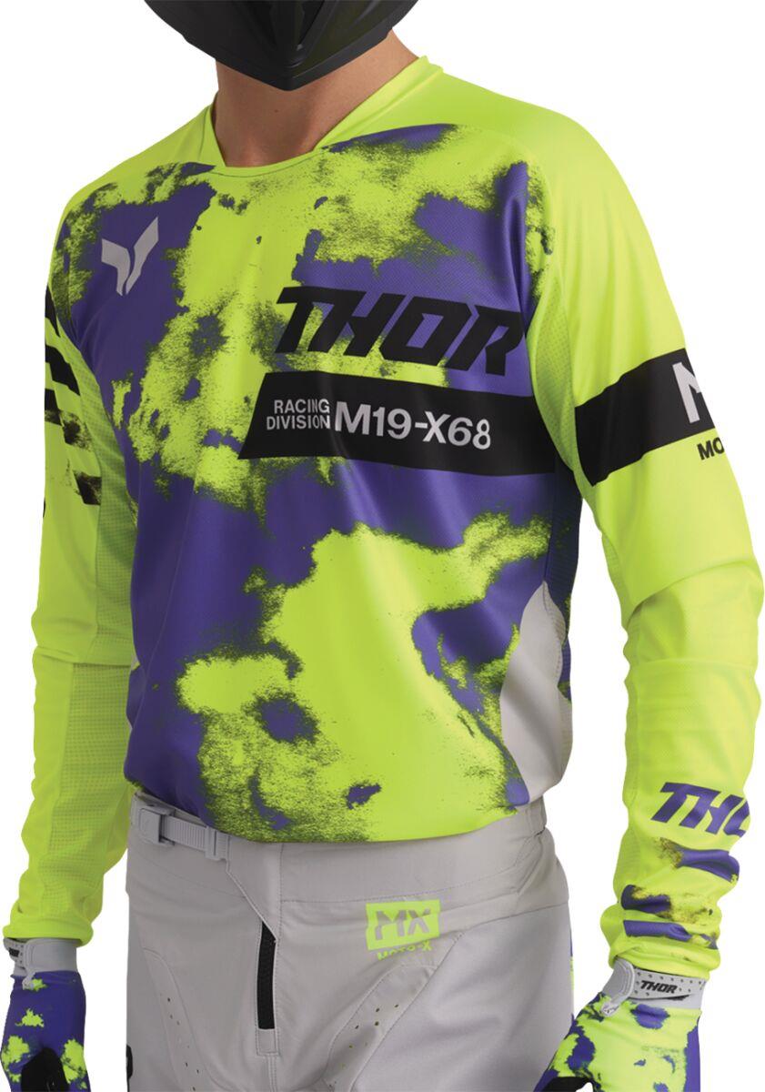 THOR Launchmode Bleach Jersey Yellow/Gray