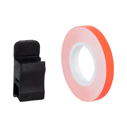 Oxford Wheel Stripes Flo Orange + Appl 7mmx6m