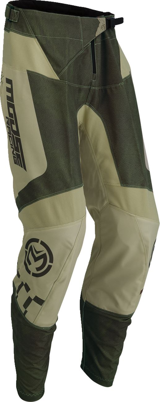 Moose Racing Trousers Qualifier Green/Tan 24 Model