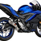 Akrapovic Slip-On Line Muffler TI For Yamaha MT-03 22-24 S-Y3SO6-IVOSS