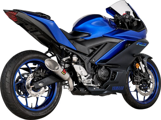 Akrapovic Slip-On Line Muffler TI For Yamaha MT-03 22-24 S-Y3SO6-IVOSS