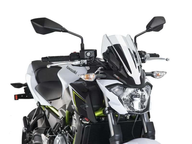 PUIG New Generation Sport Screen Clear for Kawasaki Z650 17-19 9588W