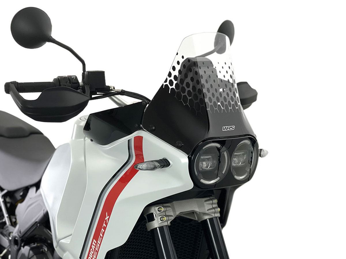 WRS Windscreen Enduro Ducati Desertx Clear Du025t