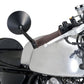 Daytona Bar End Mirror Aluminum Ø30mm Clamp Side View D-MIRROR-10 89817