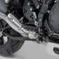 SW-Motech EVO Footrest Kit Rubber Stainless Steel Kit FRS.04.112.10201